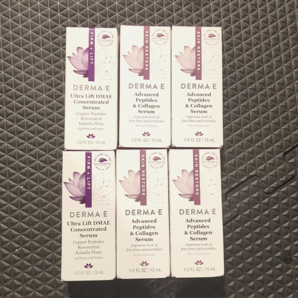 6*15ml Derma.E ultra lift DMAE concentrated serum